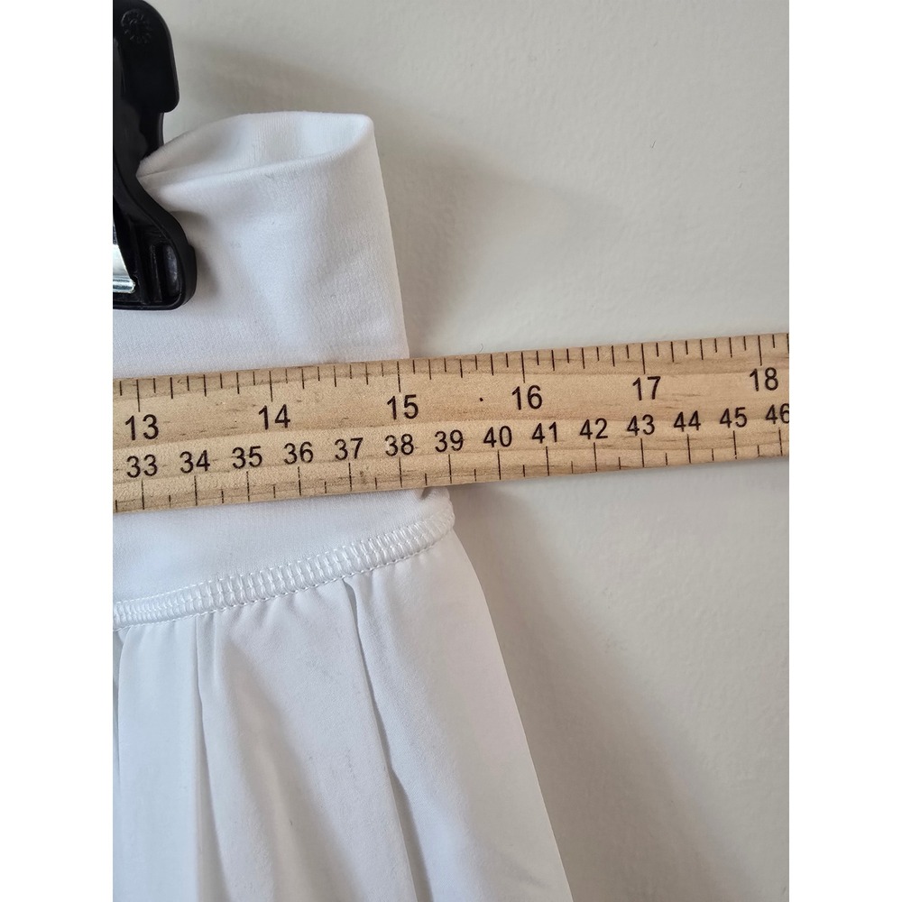 Aerie Tennis Skirt Womens White Pleated Activewear Size Large - Picture 4 of 7